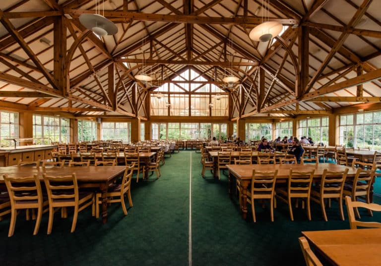 Main dining room in DCU Rooms All Hallows Campus Drumcondra