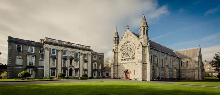 DCU All Hallows Campus with Drumcondra house and the Chapel