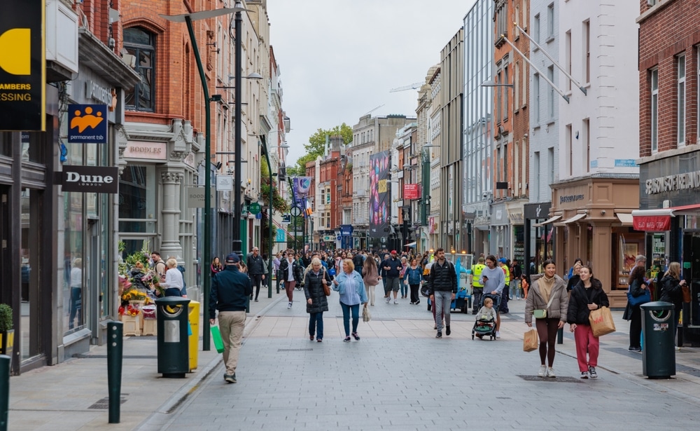 Grafton Street, Dublin.