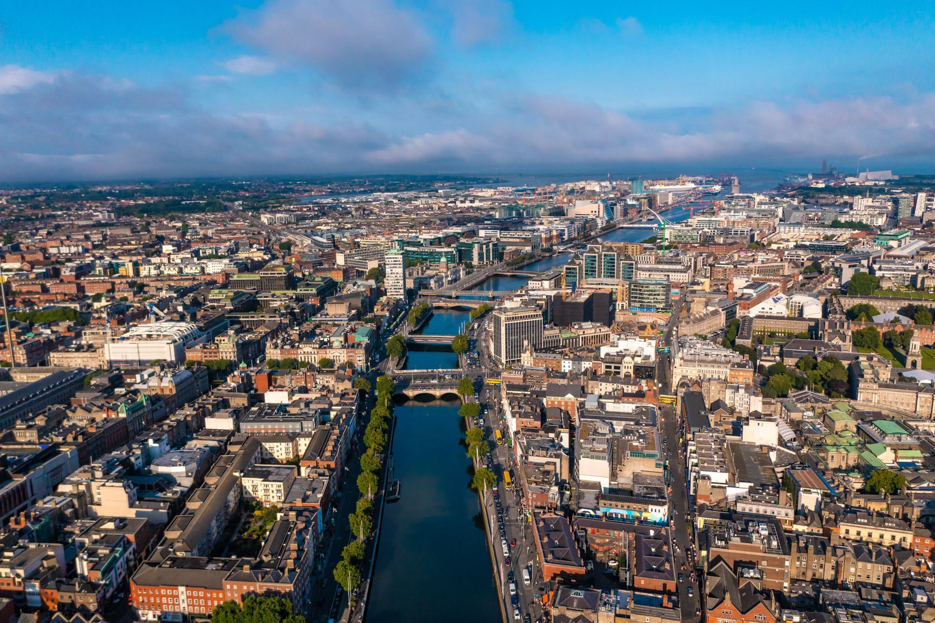 Dublin Aerial View